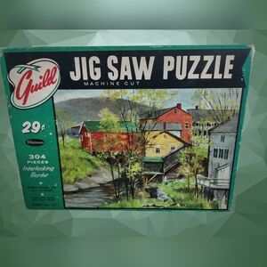 VINTAGE AND RARE GUILD JIG SAW PUZZLE